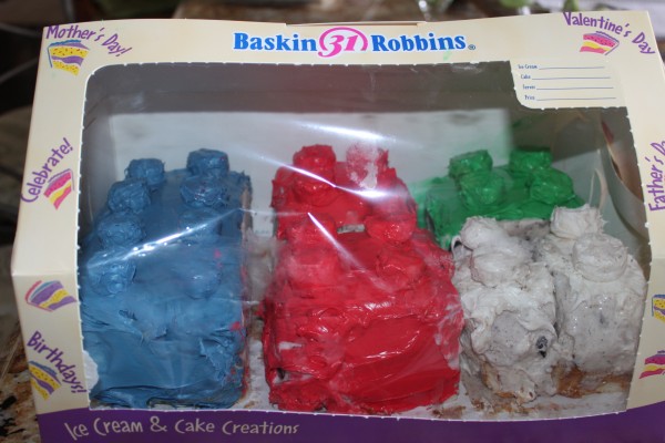 Baskin Robins Lego Ice Cream Cake Tutorial Fail