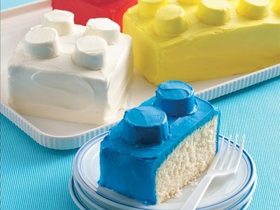 Martha Stewart Ice Cream Lego Cake